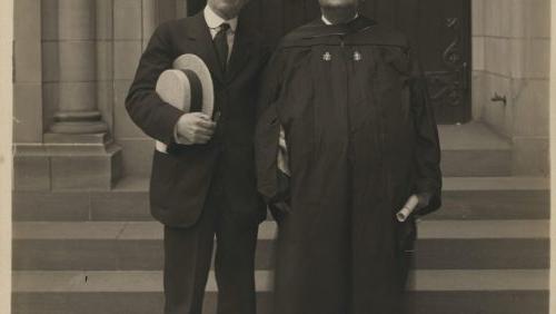 Frederick Perry Fish and Joseph Buffington (Trinity College, Hartford Connecticut)