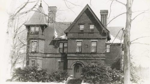 115 Vernon, former President's House and current English Department Building (Trinity College, Hartford Conn.)